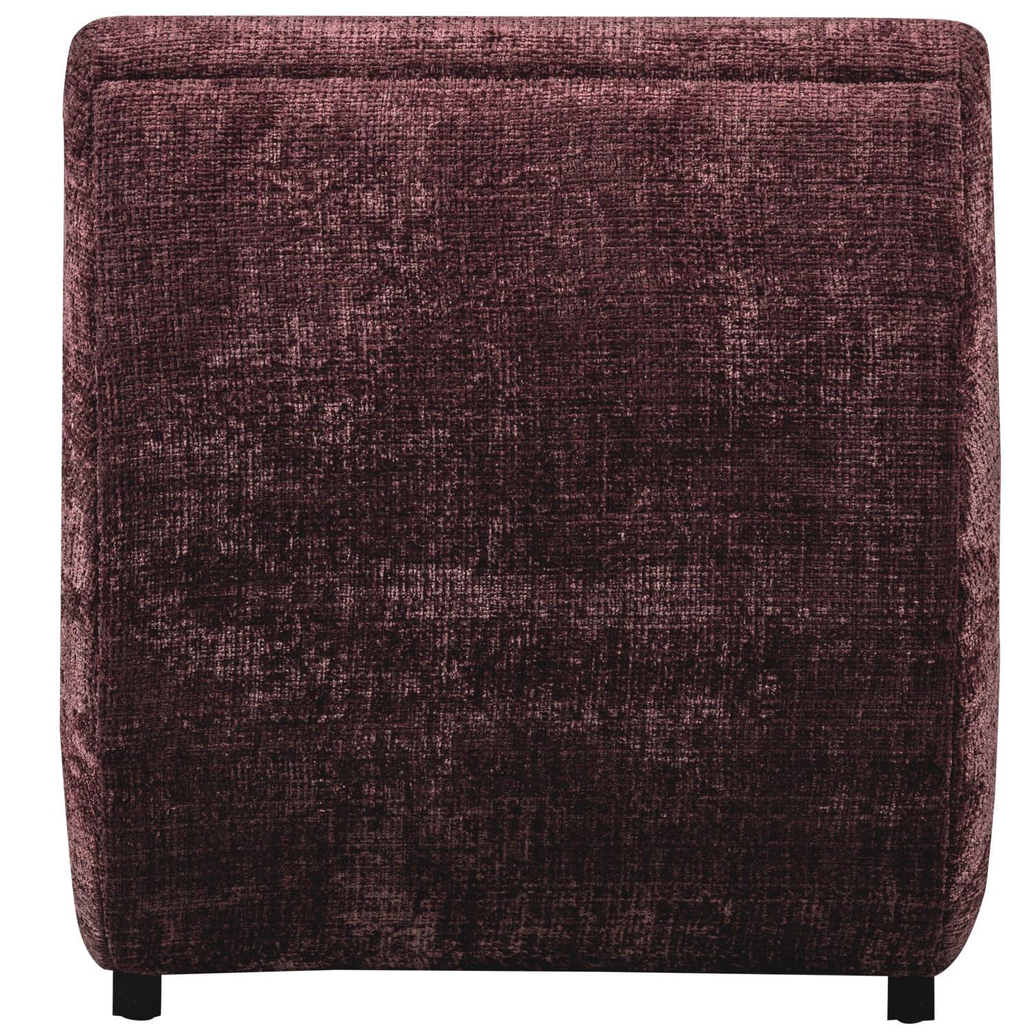 mutoni Observez le fauteuil aubergine  