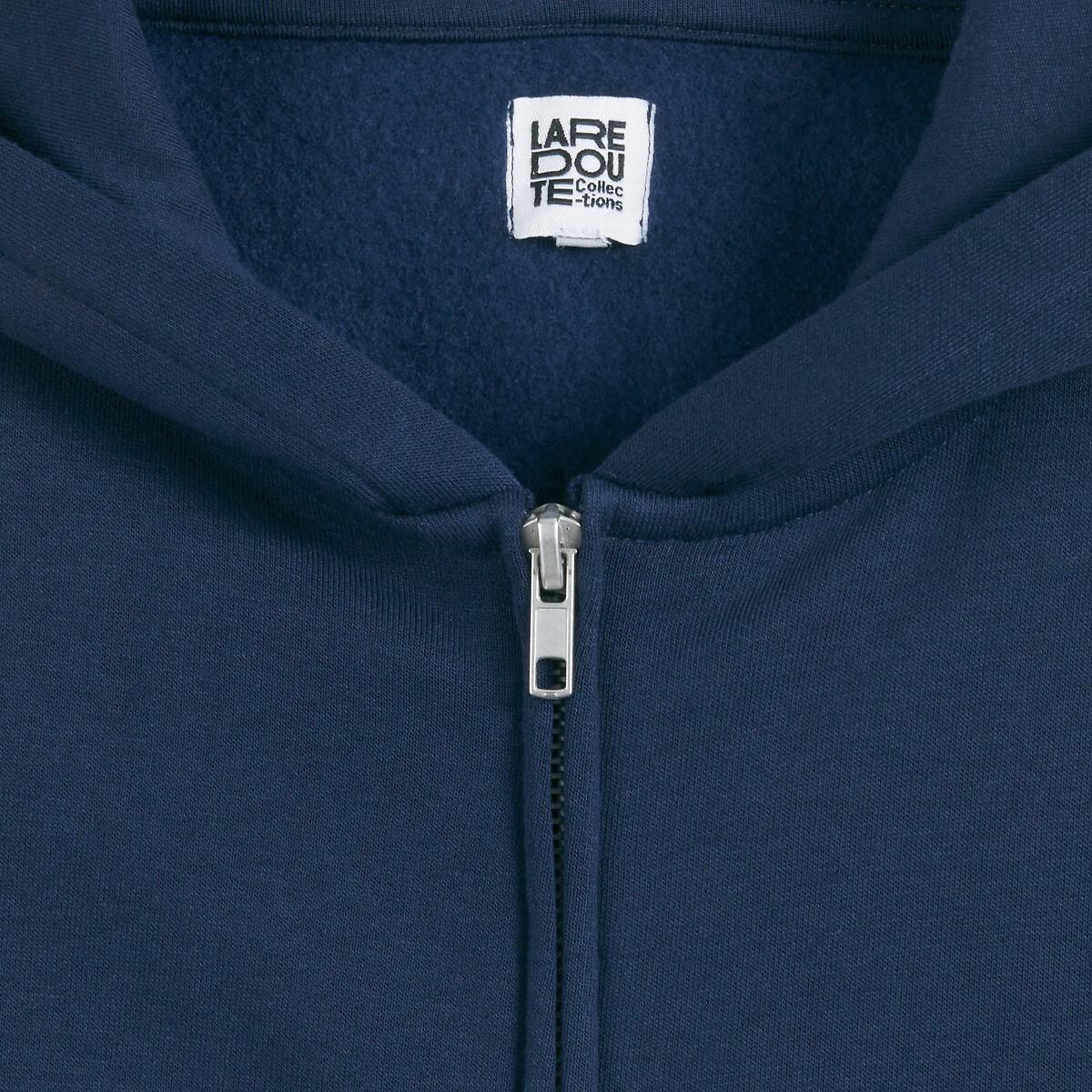 La Redoute Collections  Kapuzensweatjacke mit Reissverschluss 