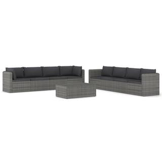 VidaXL Garten-sofa-set rattan  