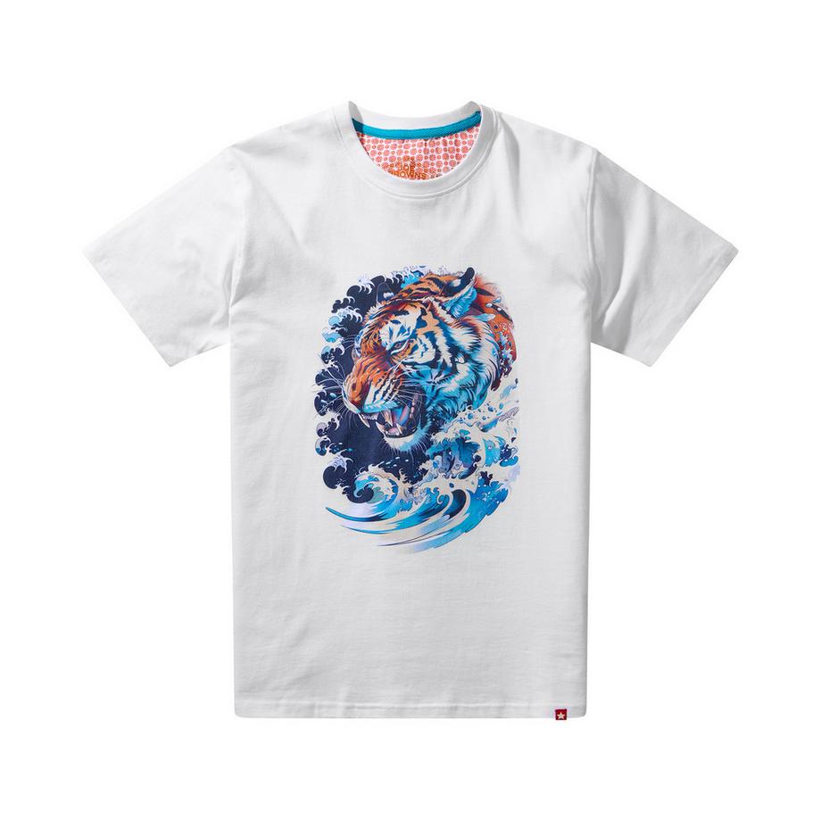 Joe Browns T-Shirt Motivo Marino e Tigre  