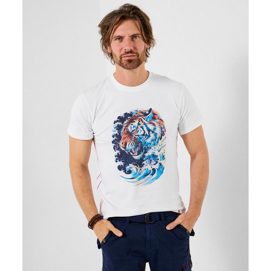 T-shirt graphique tigre
