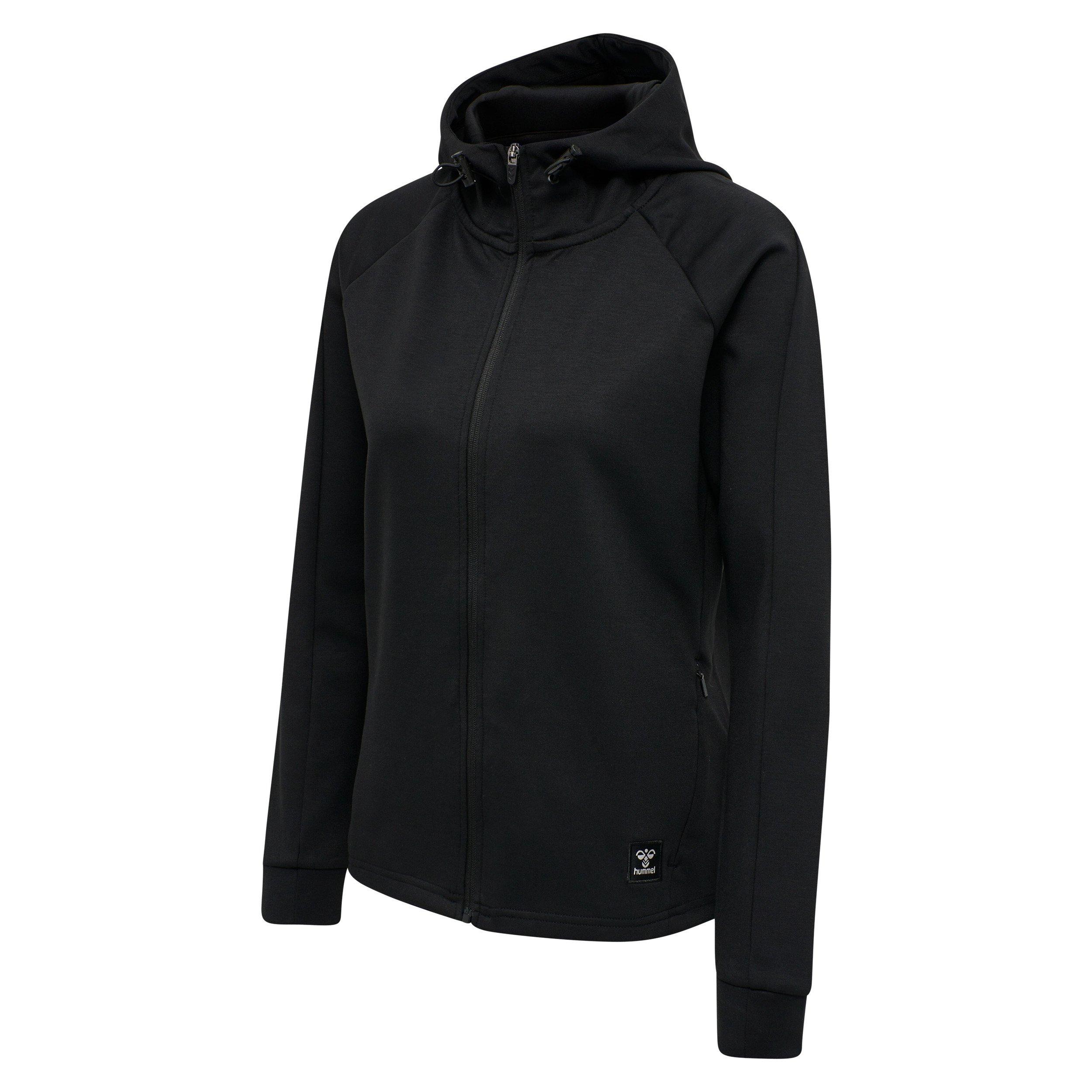 Hummel  felpa con zip a cappuccio huel hlessi 