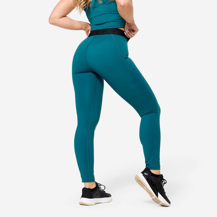 DOMYOS  Leggings donna slim poliammide 