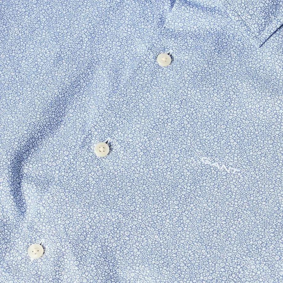 GANT  Camicia Regolare Stampa Su Intera Superficie Popeline 