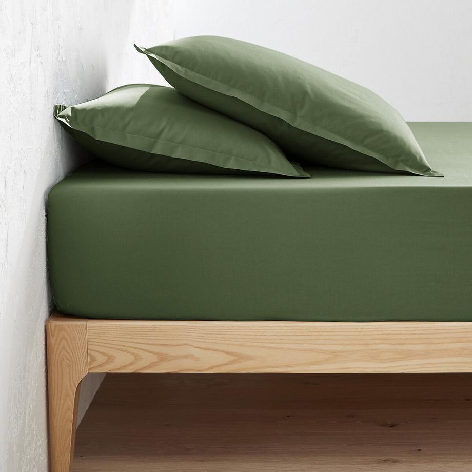 Drap housse en percale coton bonnet 30 cm Scenario