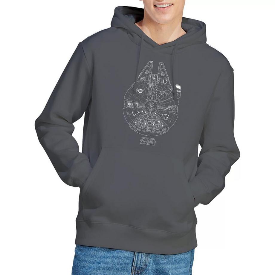 STAR WARS Sweat À Capuche Millenium Lines  