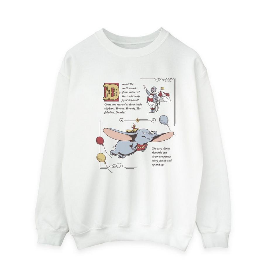 Disney Dumbo Sweatshirt Imprimé Graphique  
