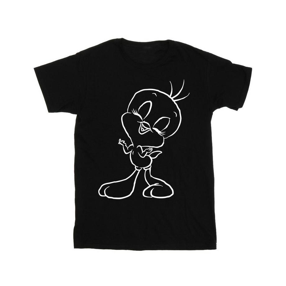 LOONEY TUNES Tweety Pie Outline T-Shirt  