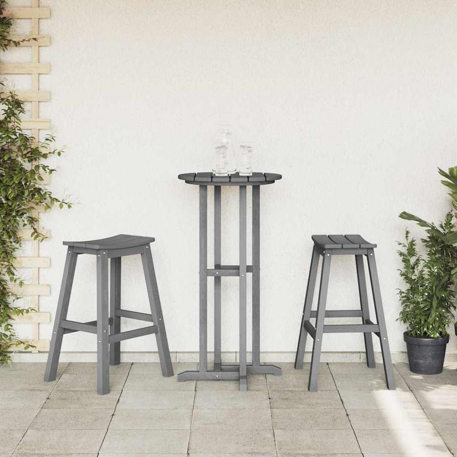 VidaXL Ensemble de jardin polyéthylène  