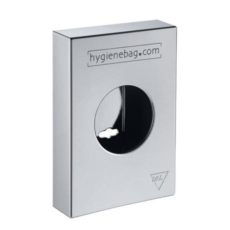 diaqua Hygiene-Bag Spender 2-teilig verchromt  