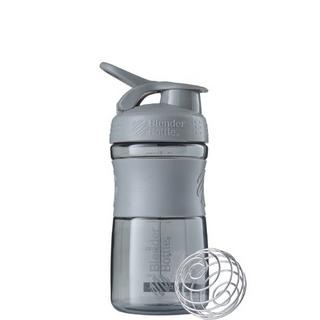 Blender Bottle  20oz / 590ml BlenderBottle SportMixer Flip, Pebble Grey 