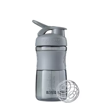 20oz / 590ml BlenderBottle SportMixer Flip, Pebble Grey