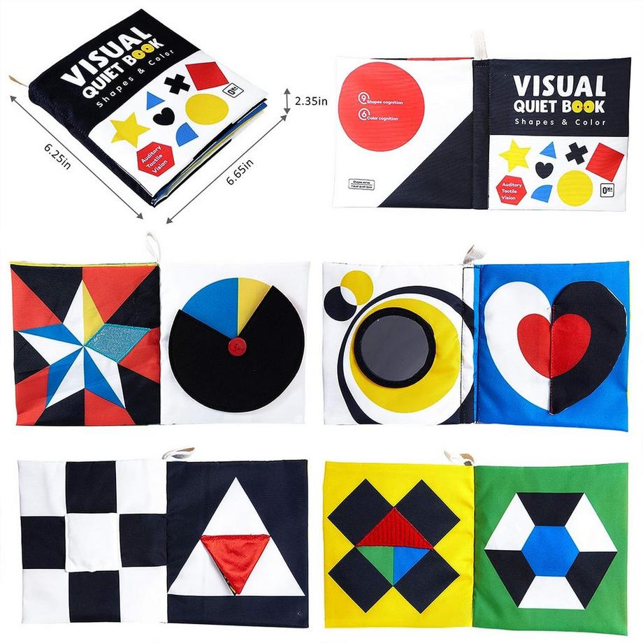 Activity-board  Babybuch kontrastierende Bücher, Spielzeug Geschenksets von Babys 