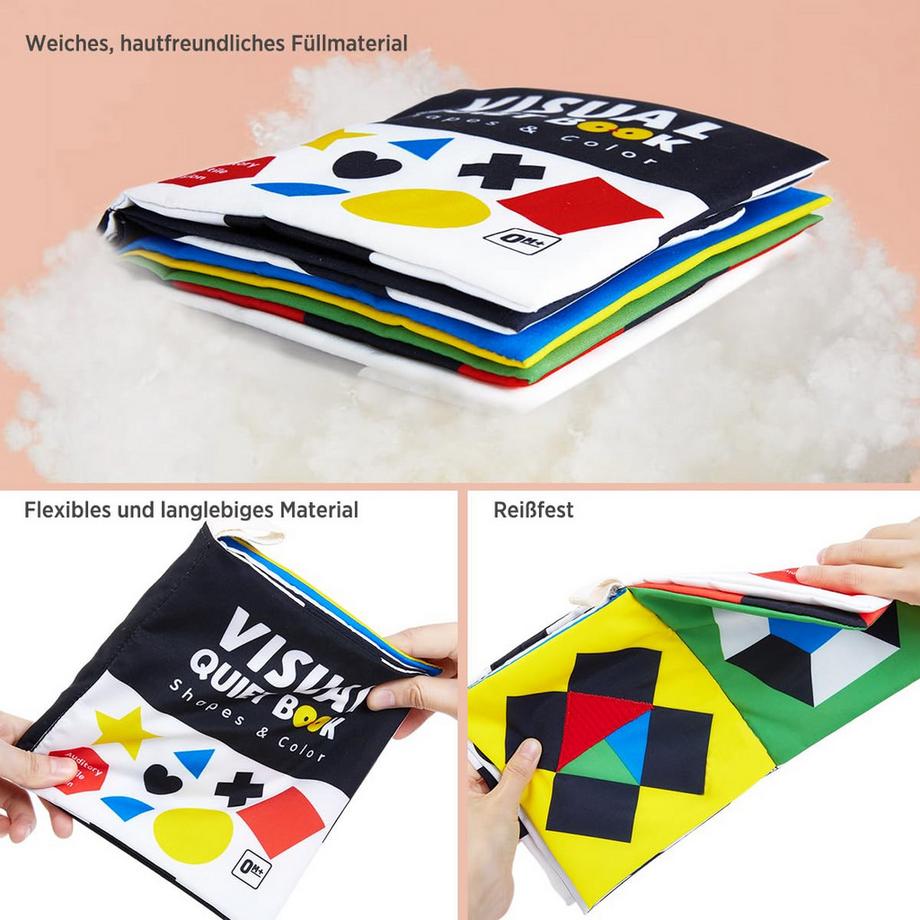 Activity-board  Babybuch kontrastierende Bücher, Spielzeug Geschenksets von Babys 