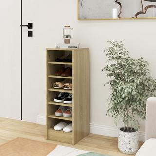 VidaXL Armoire à chaussures bois d'ingénierie  