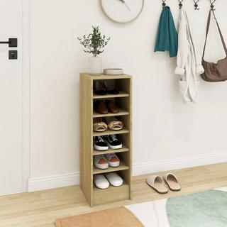 VidaXL Armoire à chaussures bois d'ingénierie  