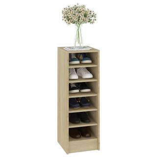 VidaXL Armoire à chaussures bois d'ingénierie  