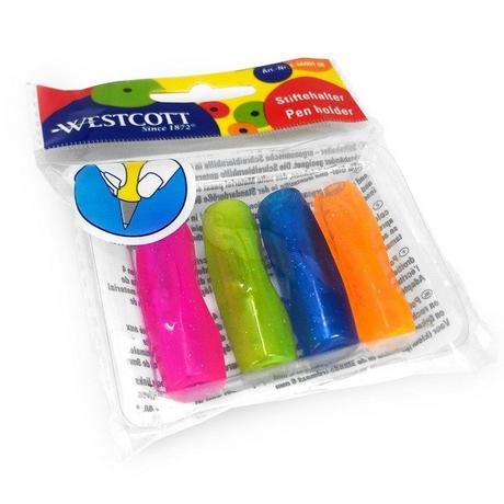 WESTCOTT WESTCOTT Schreibhilfe  ass., für 4mm & 8mm 4 Stück  