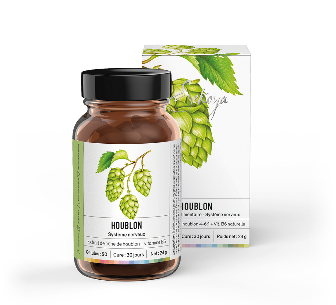 Sekoya Swiss  Hopfen | Beruhigend und entspannend, für besseren Schlaf 