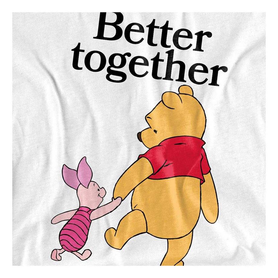 Winnie the Pooh  T-ShirtMotif Winnie L´ourson Et Porcinet Better Together 