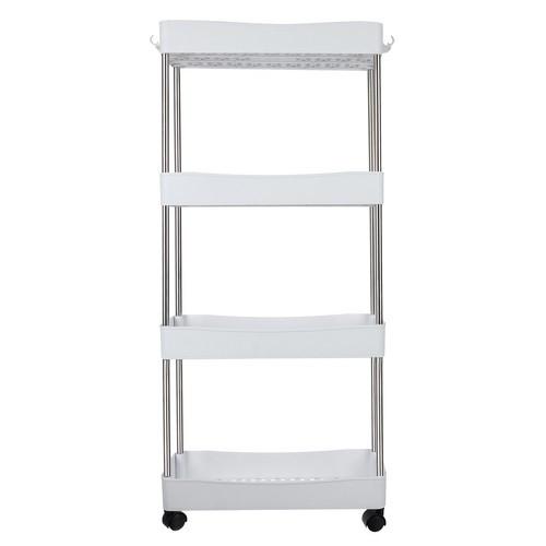 Ruhhy Etagère de salle de bain sur roulettes Ruhhy 24291  