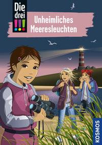 Die drei !!!, 94, Unheimliches Meeresleuchten Ambach, Jule; Biber, Ina (Illustrationen) Copertina rigida 