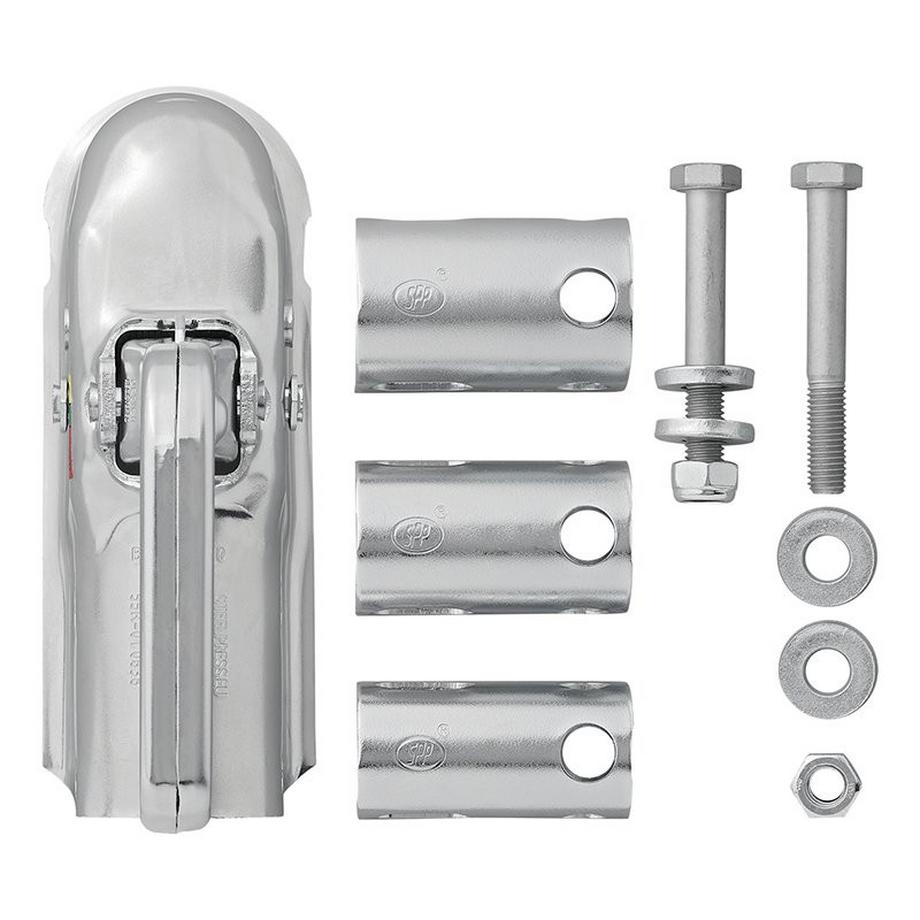 Pricenet  Kugelkupplung Stahl rund 40/45/50mm 2300kg gebremst 