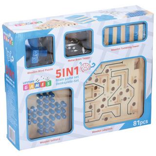 LIFETIME GAMES  Puzzle QI - Set - 5 in 1 