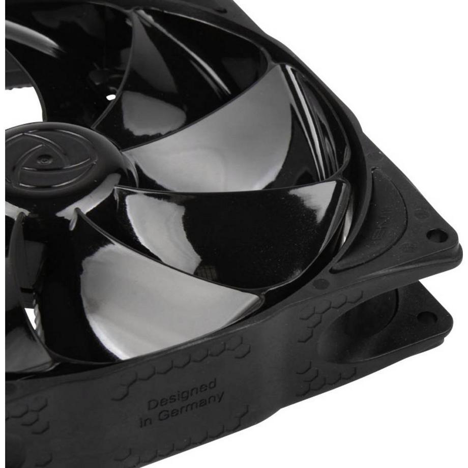 NOISEBLOCKER  NB-eLoop B14-PS Black Edition Ventola per PC case Nero (L x A x P) 140 x 140 x 29 mm 