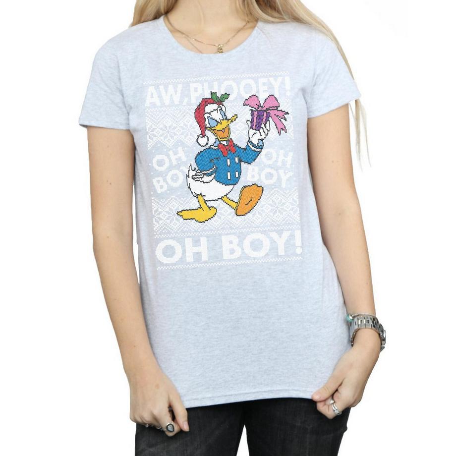 Disney Donald Duck T-Shirt di Natale  