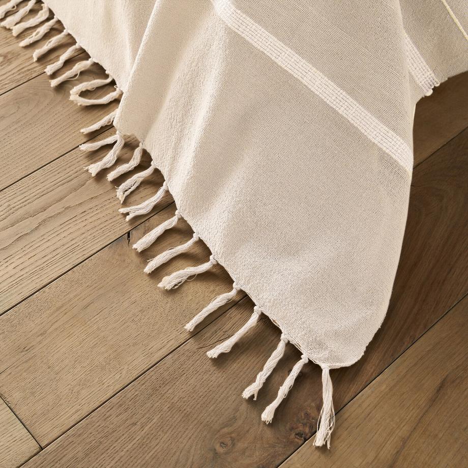 La Redoute Intérieurs Nedo Copriletto a Righe con Frange  