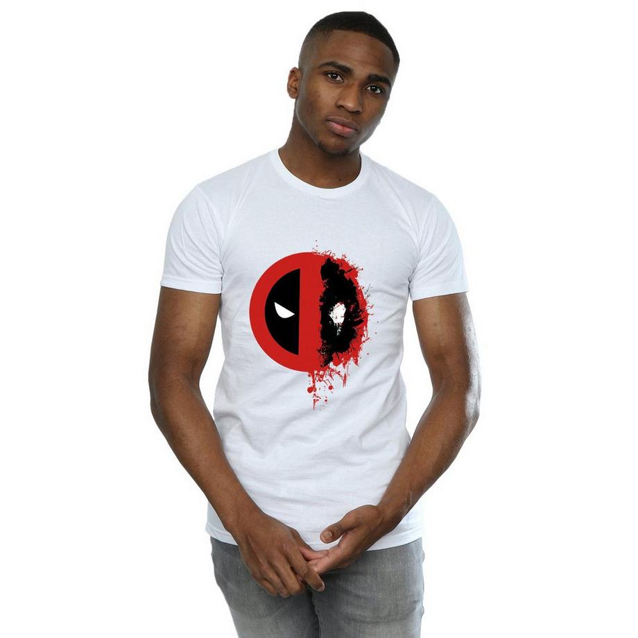 MARVEL Deadpool Splatter Logo T-Shirt  