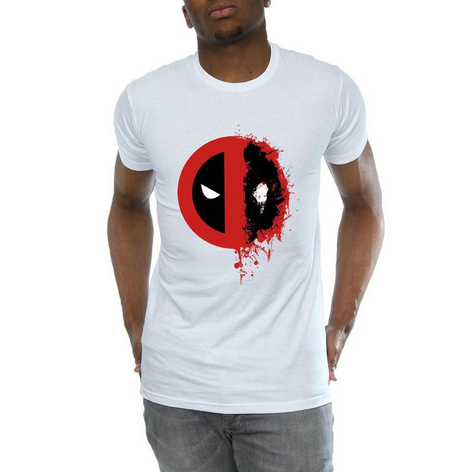 MARVEL Deadpool Splatter Logo T-Shirt  