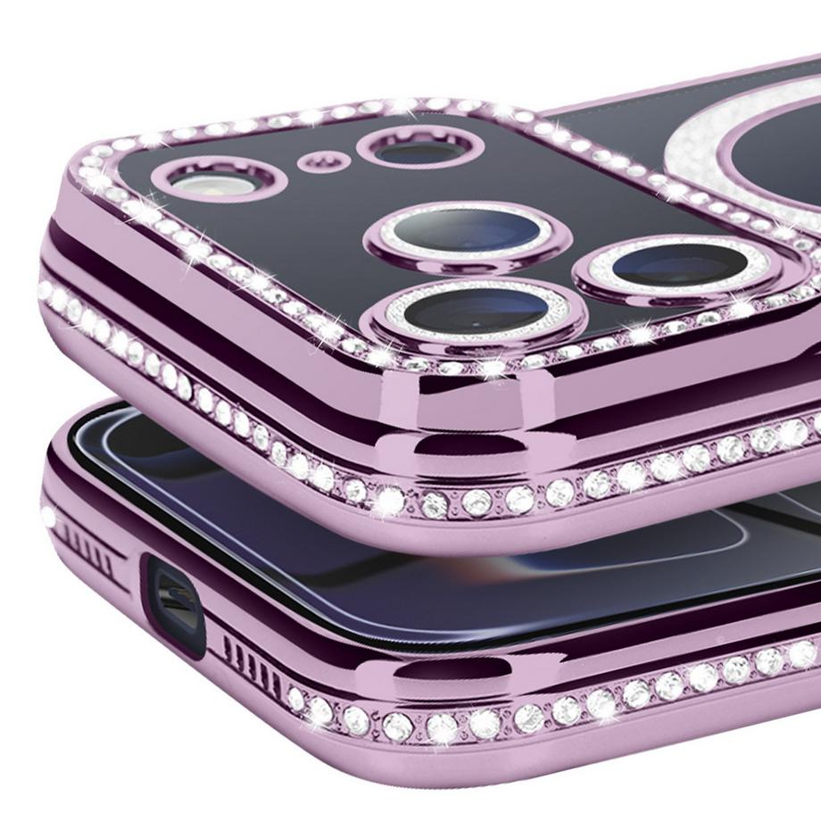 Avizar  Coque Strassé MagSafe iPhone 17 Pro Max 