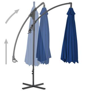 VidaXL Parasol d'extérieur en porte-à-faux  