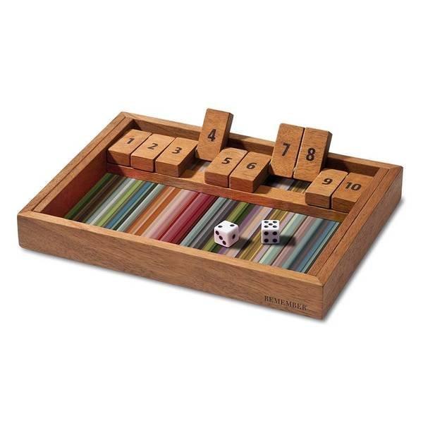 Remember  Würfelspiel Shut the Box 