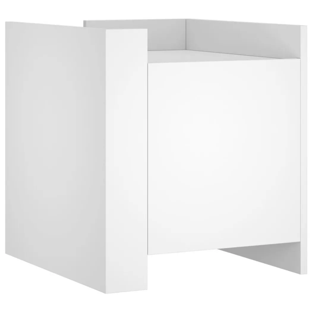 Comodino Bianco 45x50x50 Cm In Truciolato - Vidaxl