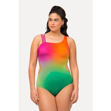 Maillot de bain, découpes, bonnets souples, bretelles triples