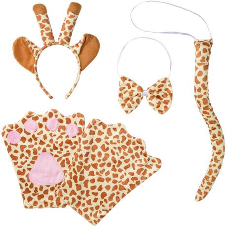 Tectake  Set d’accessoires Girafe 