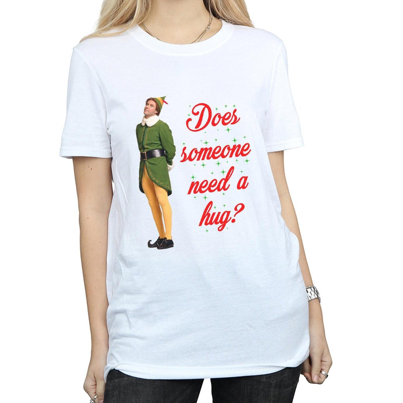 Elf Does Someone Need A Hug T-Shirt  