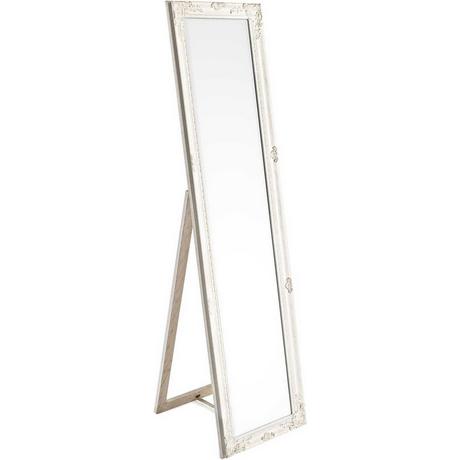 mutoni Standspiegel Miro mit Rahmen weiss 40x160  