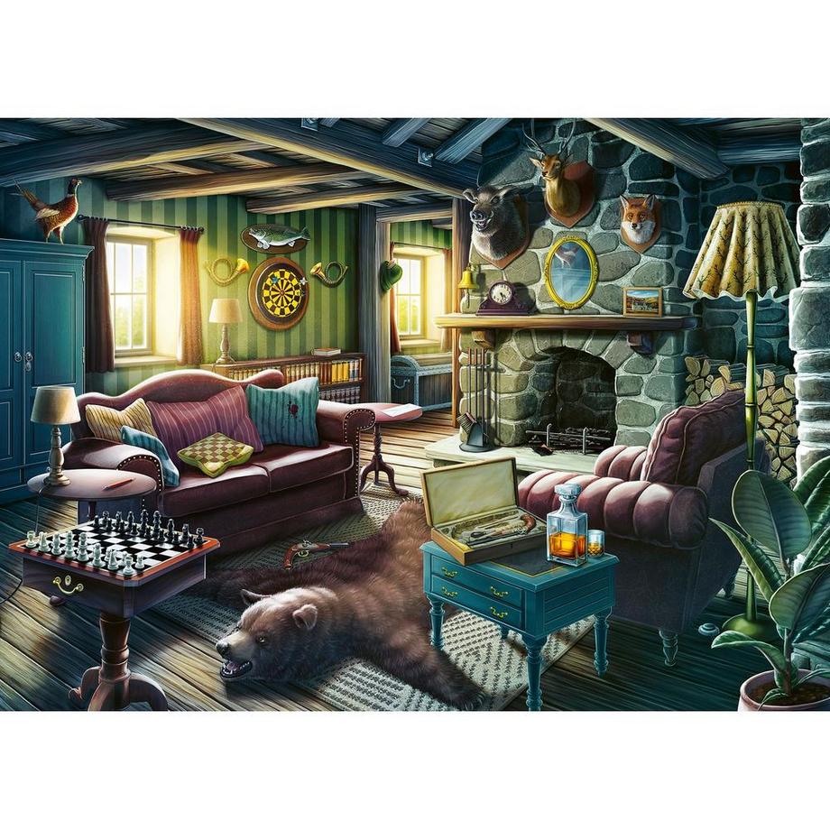 Ravensburger  Puzzle X Crime: Der geschenkte Mord (406Teile) 