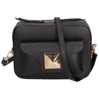 Gave Lux  Umhängetasche Women's single-compartment bag with removable shoulder strap in wrinkled leather. Italian handcrafted product. Made in Italy 