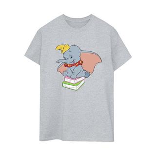 Disney Dumbo Sitting On Books T-Shirt  