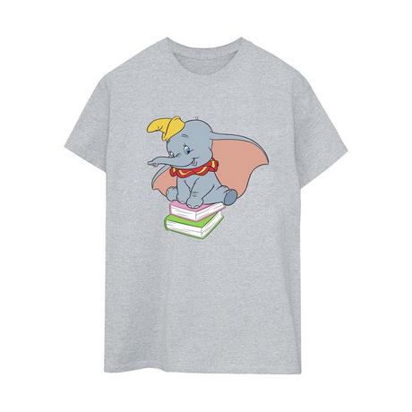 Disney Dumbo Sitting On Books T-Shirt  