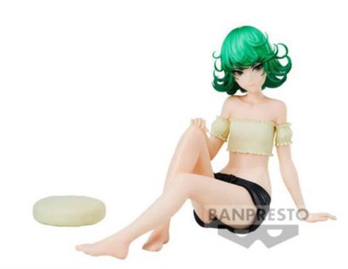 Banpresto  One Punch Man Relax Time Terribile Tornado figura 10 cm 