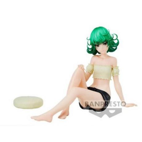 Banpresto  One Punch Man Relax Time Terribile Tornado figura 10 cm 