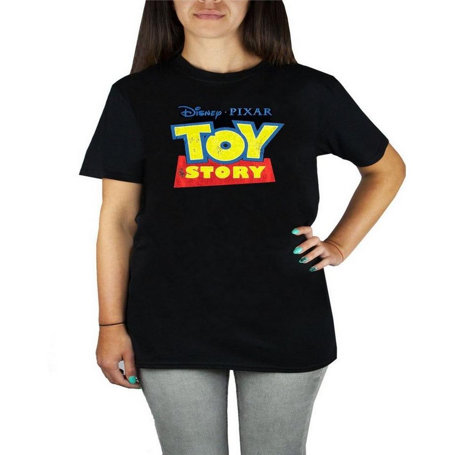 Toy Story Toy Story Logo Relaxed Fit T-Shirt  