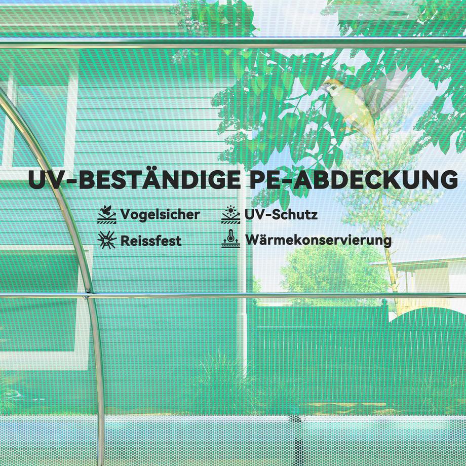 Outsunny tunnel de polystyrène  