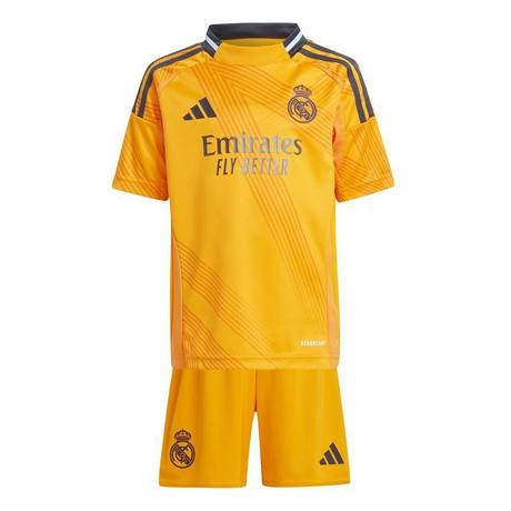 adidas  completo sportivo t-shirt e short per bambini real madrid 2024/25 